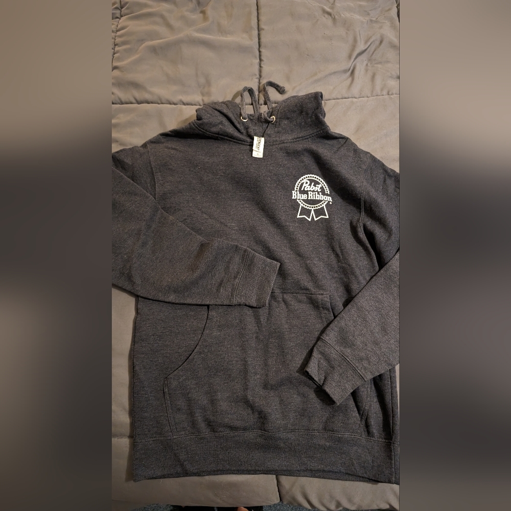 Pabst Blue Ribbon hoodie EUC